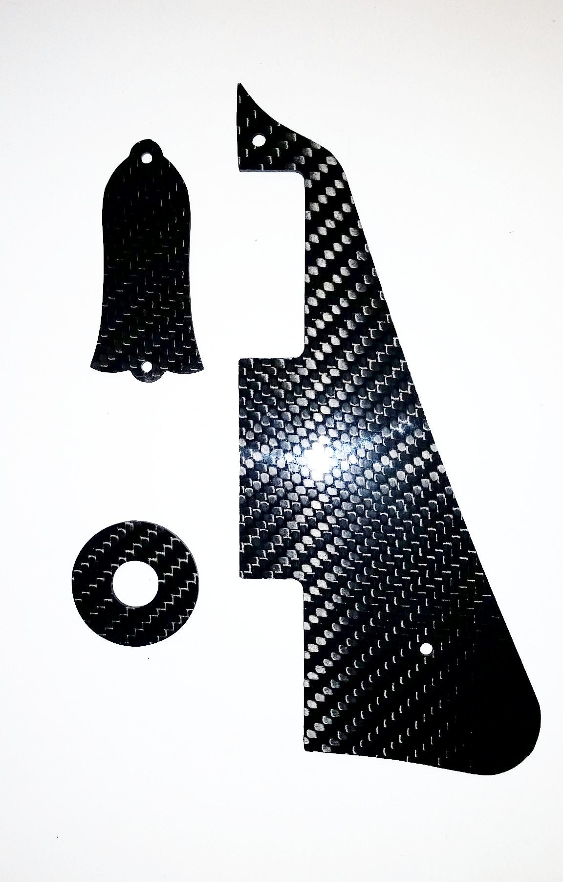 CARBON FIBER Pickguard Truss & Ring Kit For Gibson Les Paul, Les Paul Custom