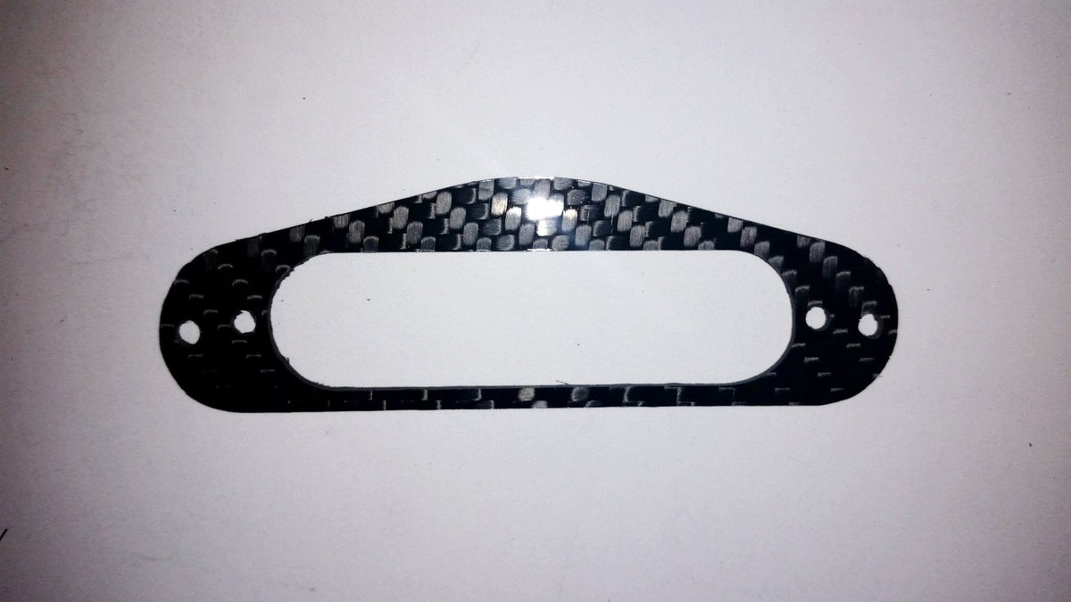 CARBON FIBER Guitar Single Coil Pickup Mounting Ring MI0255 3 PIECES MADE IN USA