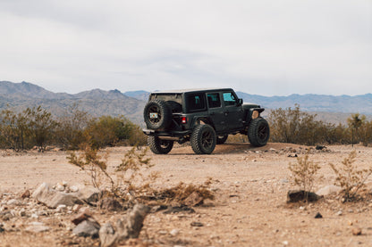 JEEP Wrangler 4xE/E-Torque/392 2018 - 2025 3.5" Upgraded Dynamic Lift Kit with Piggyback Shocks (not diesel compatible)