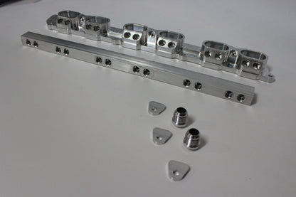Autosports Engineering Billet Lower Intake Flange Toyota 2JZGE Dual Injector
