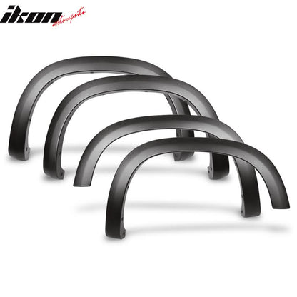2019-2023 Chevy Silverado 1500 Textured Black Fender Flares PP 4PC