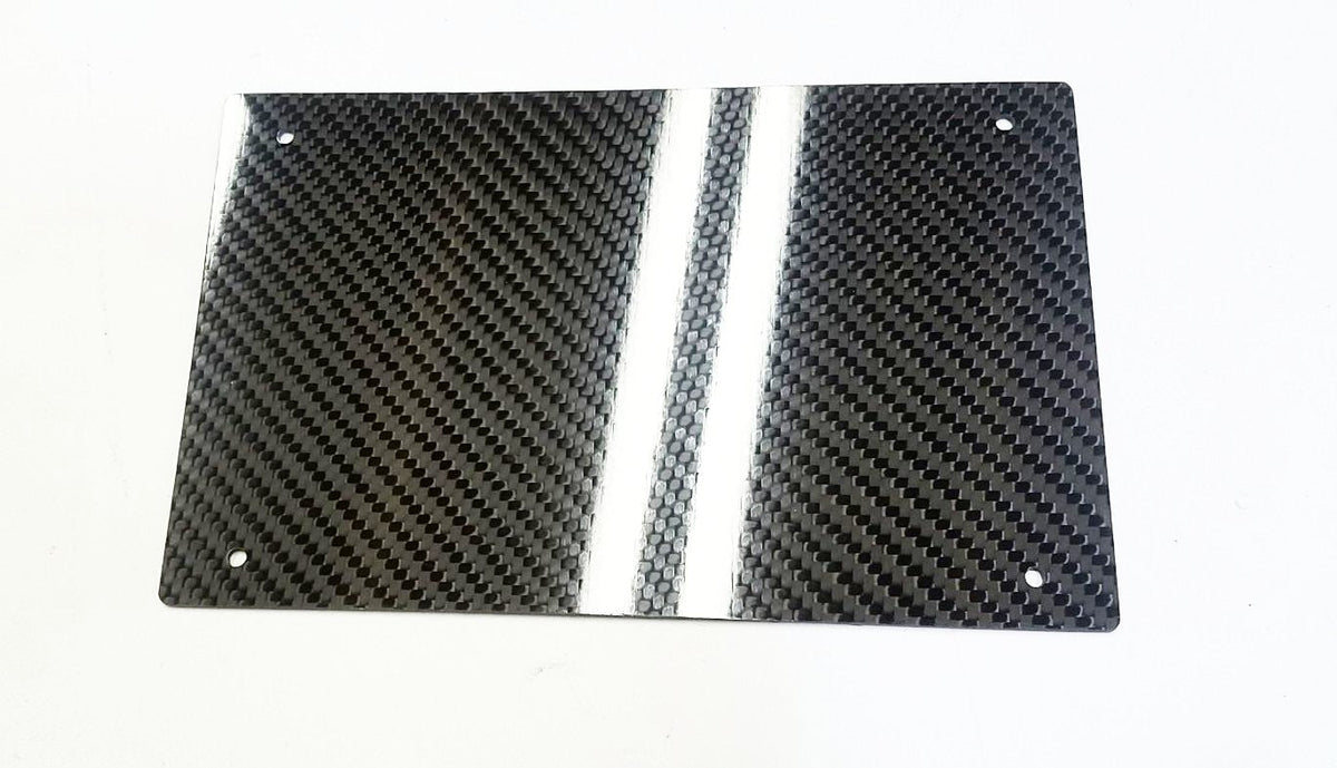 CARBON FIBER RADIO DELETE PANEL 90-94 fits Mitsubishi Eclipse Talon DSM1 OEM dash