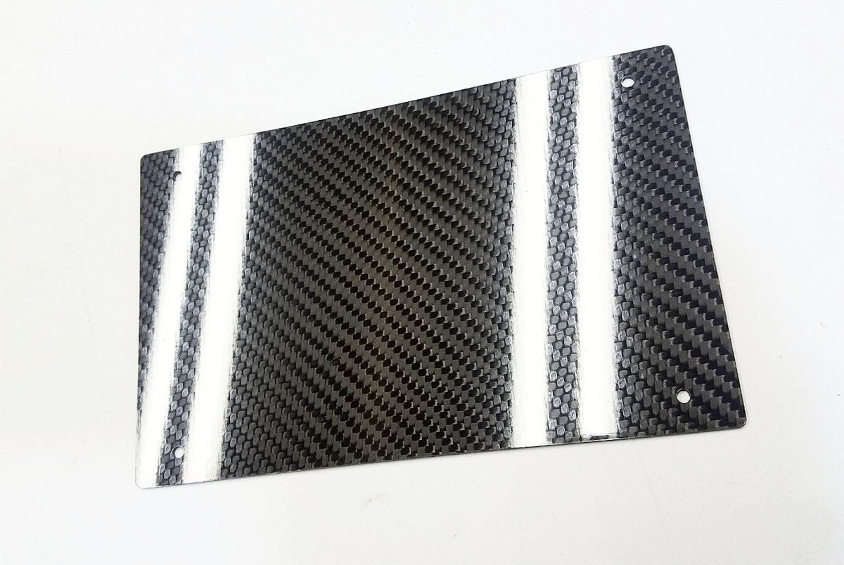 CARBON FIBER RADIO DELETE PANEL 90-94 fits Mitsubishi Eclipse Talon DSM1 OEM dash