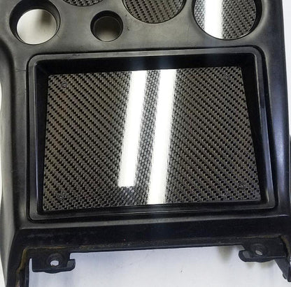 CARBON FIBER RADIO DELETE PANEL 90-94 fits Mitsubishi Eclipse Talon DSM1 OEM dash