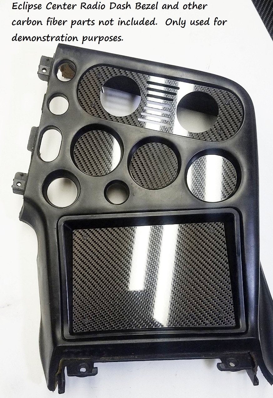 CARBON FIBER DELETE PANEL Pod 1989-1994 fits for Eclipse Talon GSX Turbo 1G DSM