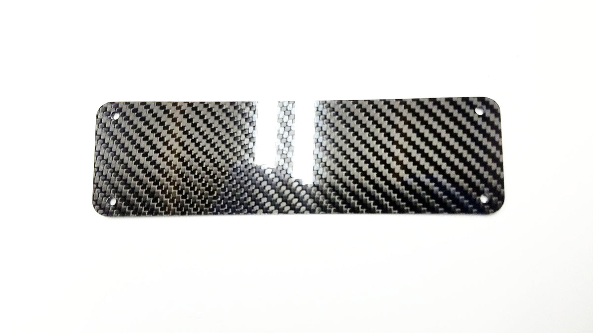 CARBON FIBER CLIMATE CONTROL DELETE PANEL FOR 1997-2002 CHEVY CAMARO DASH BEZEL
