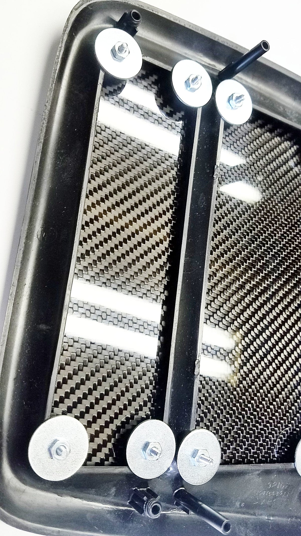 CARBON FIBER CLIMATE CONTROL DELETE PANEL FOR 1997-2002 CHEVY CAMARO DASH BEZEL