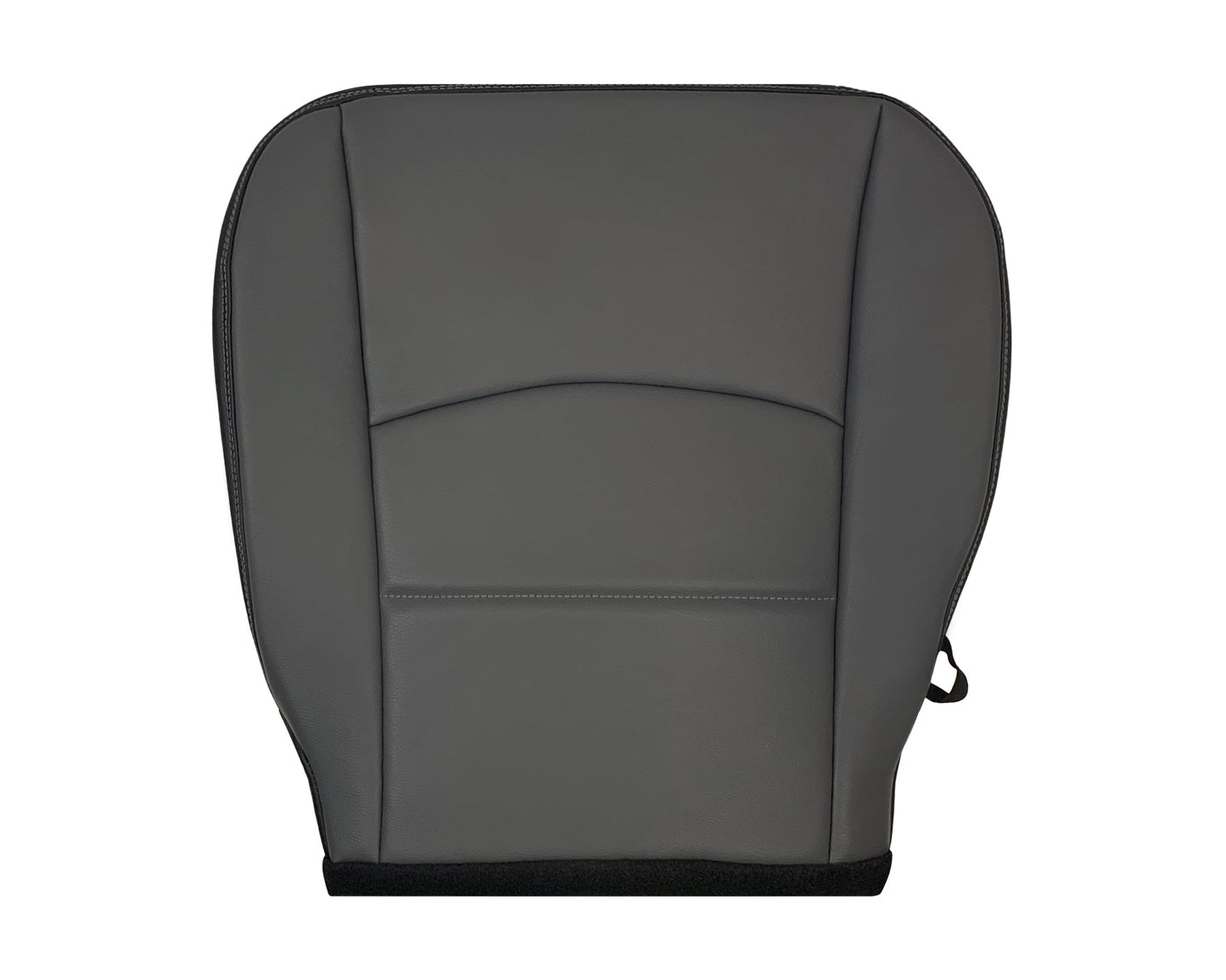 2019-2024 For Dodge Ram ST Driver or Passenger Bottom Leatherette (Synthetic Leather) Seat Cover In Diesel Gray