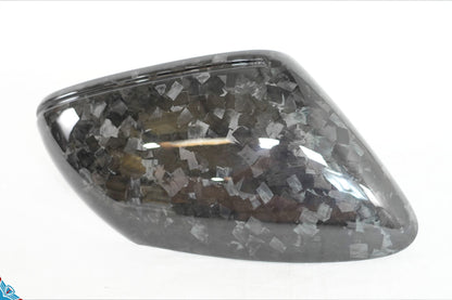 2020+ Porsche Taycan & 911 (9J1/992) OEM Replacement Dry Carbon Fiber Mirror Covers | FYBR Aerodynamics