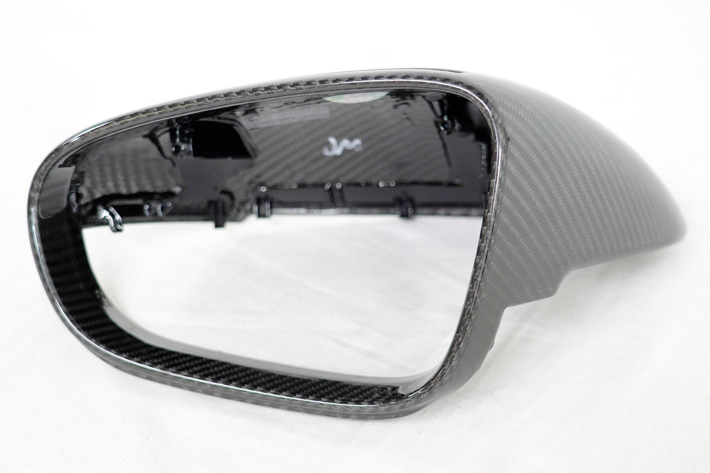 2020+ Porsche Taycan & 911 (9J1/992) OEM Replacement Dry Carbon Fiber Mirror Covers | FYBR Aerodynamics