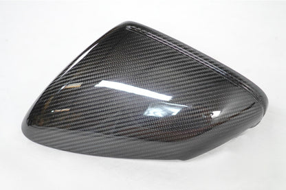 2020+ Porsche Taycan & 911 (9J1/992) OEM Replacement Dry Carbon Fiber Mirror Covers | FYBR Aerodynamics