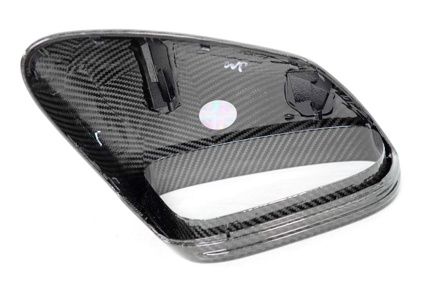 2020+ Porsche Taycan & 911 (9J1/992) OEM Replacement Dry Carbon Fiber Mirror Covers | FYBR Aerodynamics