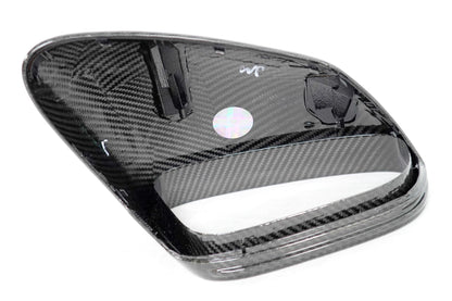 2020+ Porsche Taycan & 911 (9J1/992) OEM Replacement Dry Carbon Fiber Mirror Covers | FYBR Aerodynamics