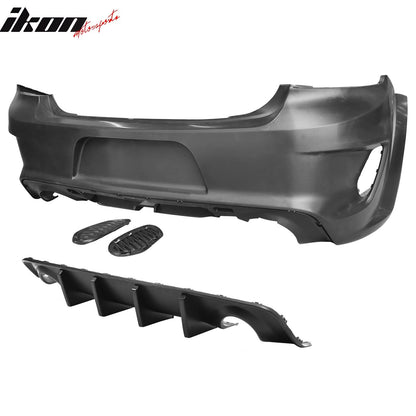 2020-2023 Dodge Charger Widebody Bumper Cover Rear Lip Diffuser PP