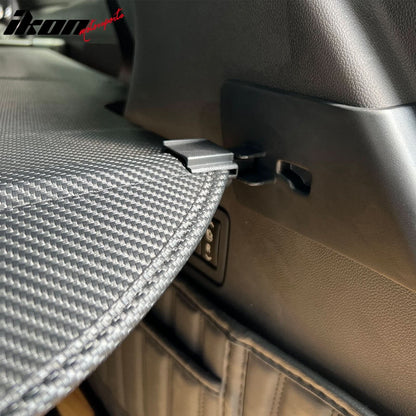 2020-2024 Cadillac XT6 Carbon Fiber Print Retractable Rear Cargo Cover