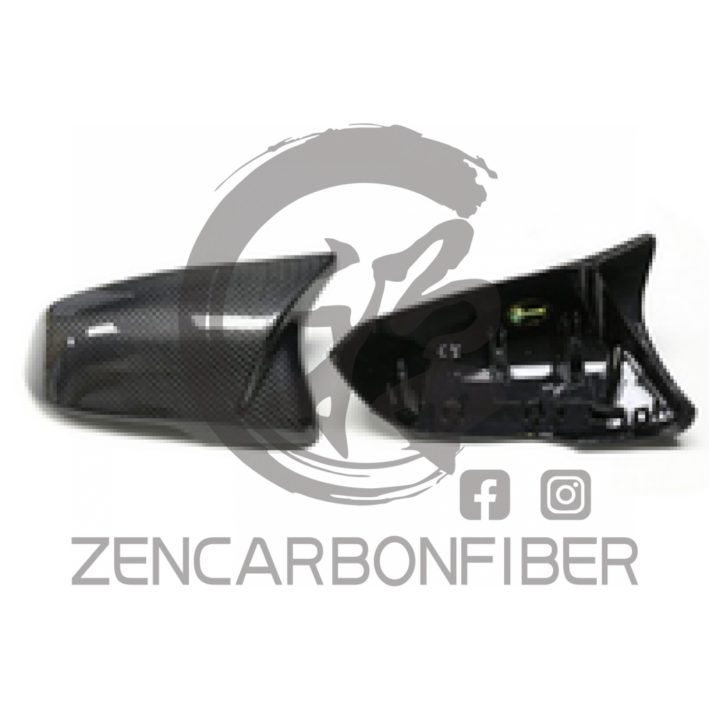 2020+ A90 Mk5 Toyota GR Supra Carbon Fiber Mirror Caps