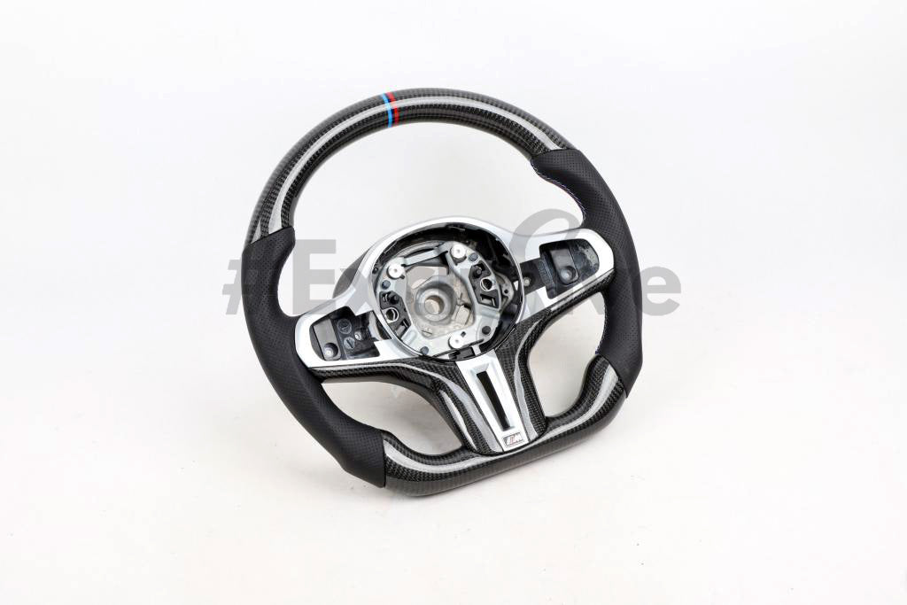 BMW M5 F90 & 91 /  M8 G15, G16, & G17 / X3 G01 / X4 G02 / X6 F86 / 5 Series G30 / 7 Series G11 / G12  Custom Steering Wheel by Exclusive Steering