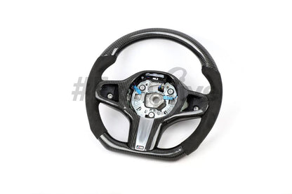 BMW M5 F90 & 91 /  M8 G15, G16, & G17 / X3 G01 / X4 G02 / X6 F86 / 5 Series G30 / 7 Series G11 / G12  Custom Steering Wheel by Exclusive Steering
