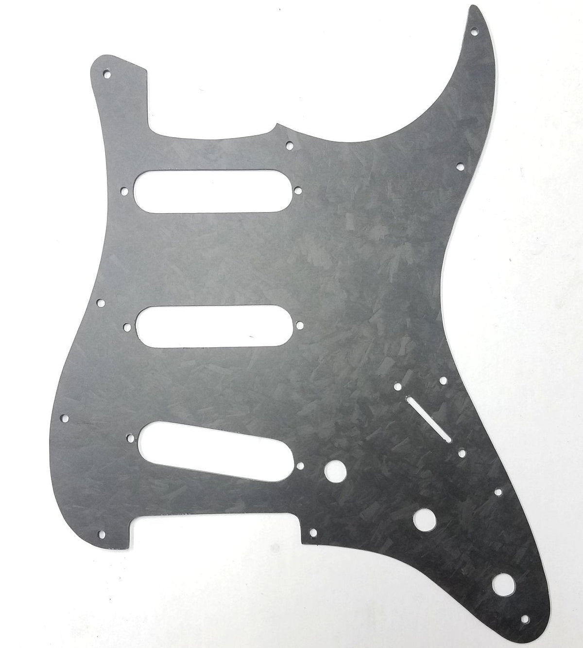 Fender Strat Stratocaster 11 Hole MATTE FORGED CARBON FIBER pickguard SSS