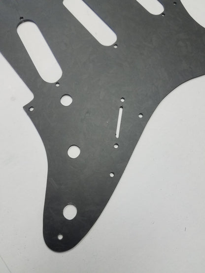 Fender Strat Stratocaster 11 Hole MATTE FORGED CARBON FIBER pickguard SSS