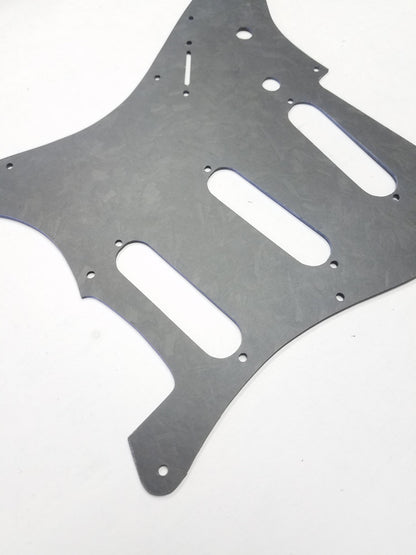Fender Strat Stratocaster 11 Hole MATTE FORGED CARBON FIBER pickguard SSS