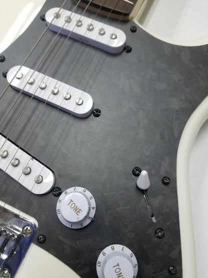 Fender Strat Stratocaster 11 Hole MATTE FORGED CARBON FIBER pickguard SSS