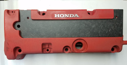 FORGED CARBON FIBER K SERIES SPARK PLUG COVER INSERT K20 K24 RSX TSX Si