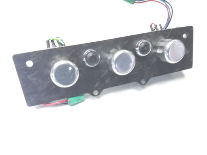 CARBON FIBER MATTE FORGED climate control OVERLAY for fits Lotus Elise S2 2005-2011