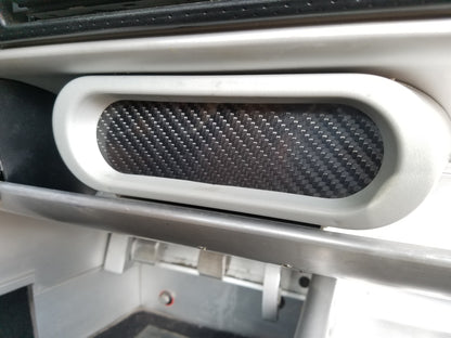 CARBON FIBER glossy twill CLIMATE CONTROL delete for Lotus Elise S2 2005-2011