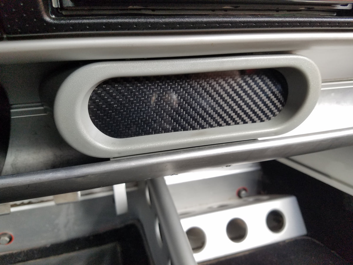 CARBON FIBER glossy twill CLIMATE CONTROL delete for Lotus Elise S2 2005-2011
