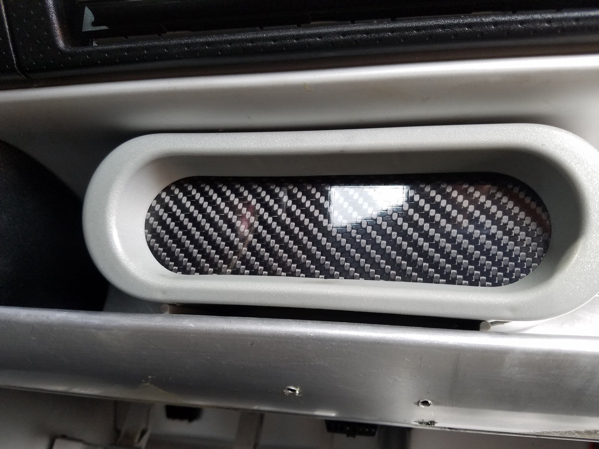 CARBON FIBER glossy twill CLIMATE CONTROL delete for Lotus Elise S2 2005-2011
