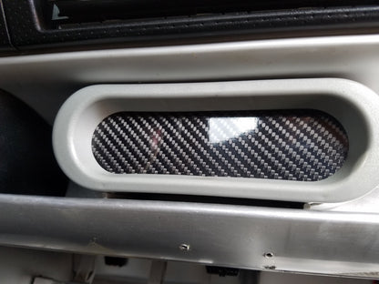 CARBON FIBER glossy twill CLIMATE CONTROL delete for Lotus Elise S2 2005-2011
