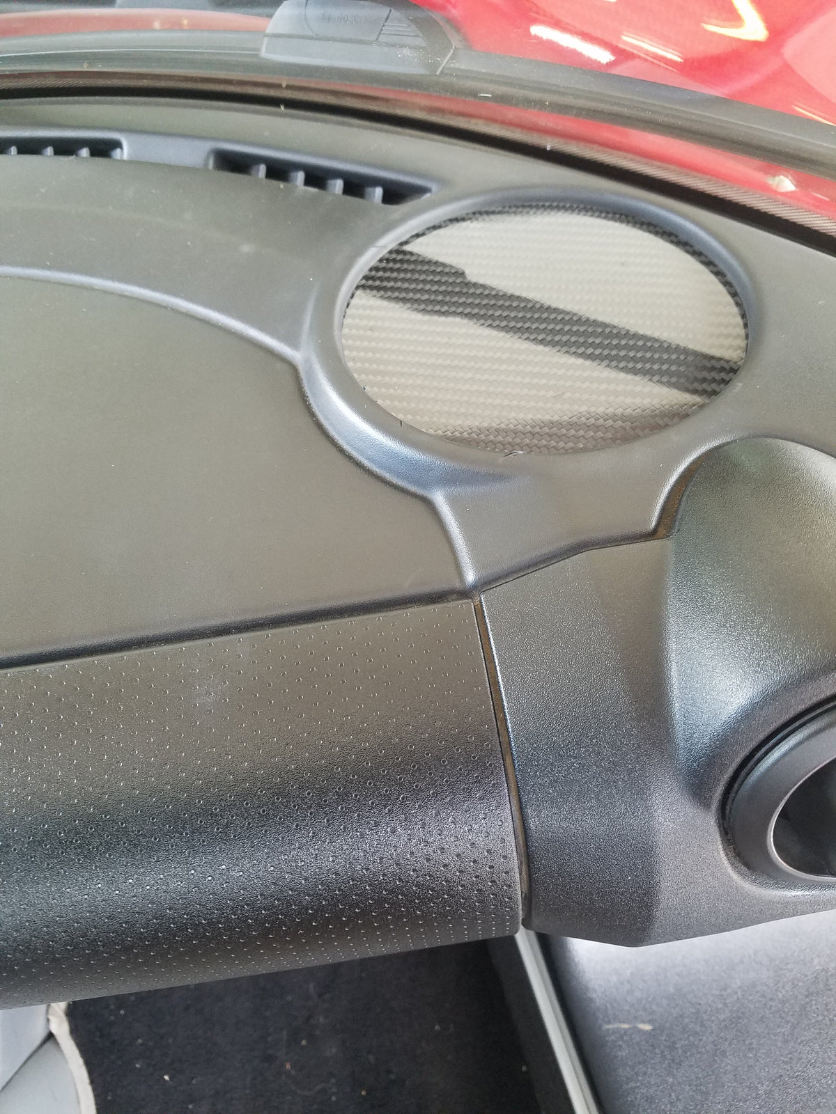 Carbon Fiber PAIR 2 pieces Front Speaker delete for Lotus Elise S2 2005-2011
