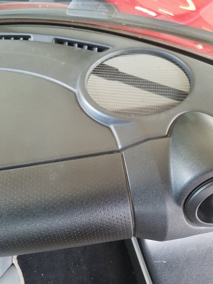Carbon Fiber PAIR 2 pieces Front Speaker delete for Lotus Elise S2 2005-2011
