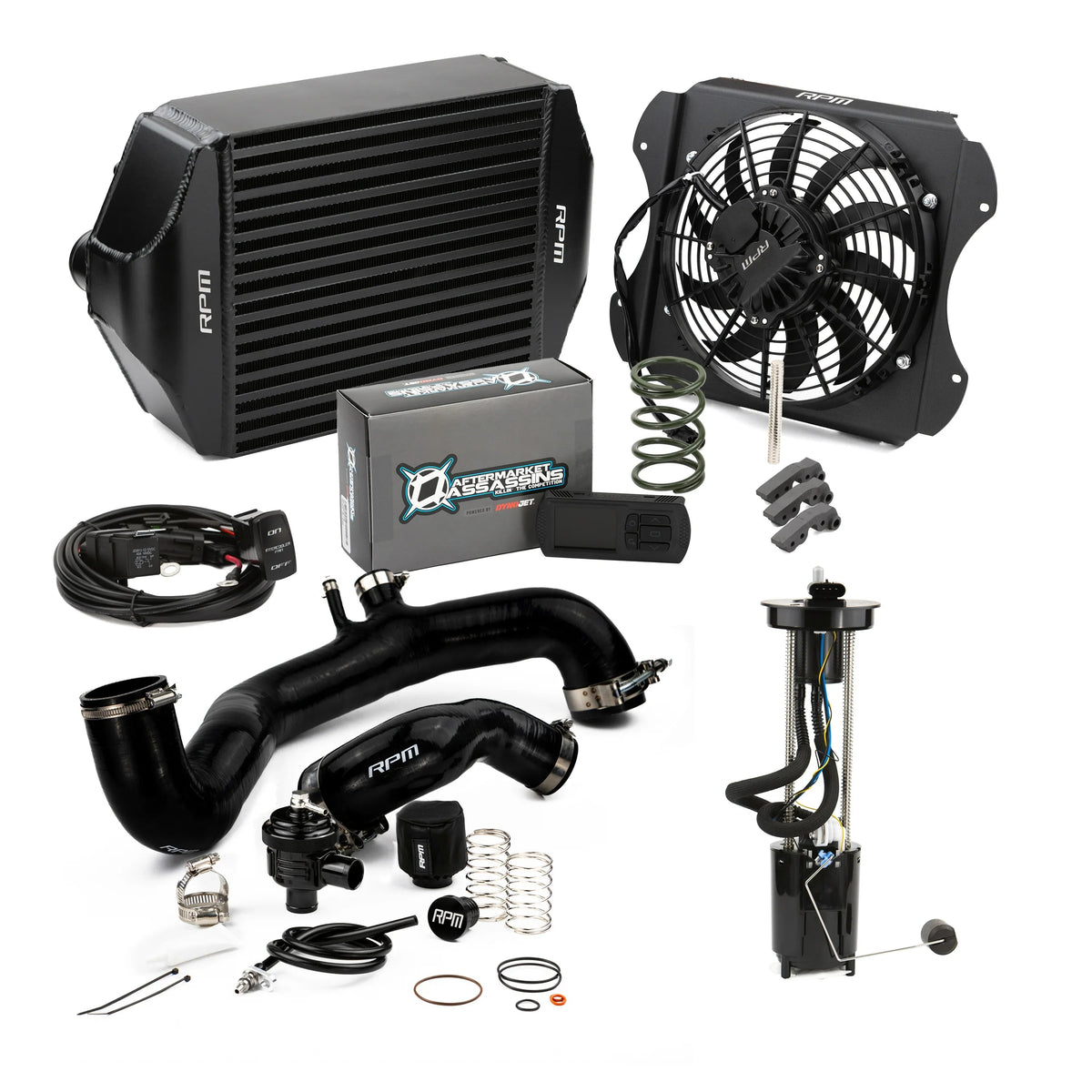 RPM 20-22 X3 120HP to 205HP COMPLETE Upgrade Kit X3 Big Core Intercooler Kit + TUNER
