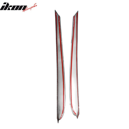 2021-2023 Tesla 3 23 Y Matte Carbon Fiber Center Front Door Panel ABS