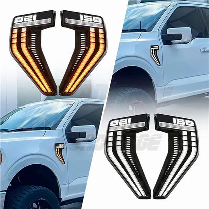 2021-2023 Ford F150 Side-Vent LED Badges
