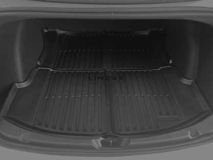 2017-2023 Tesla Model 3 Floor Mats Interior Liners & Rear Trunk Mat Set