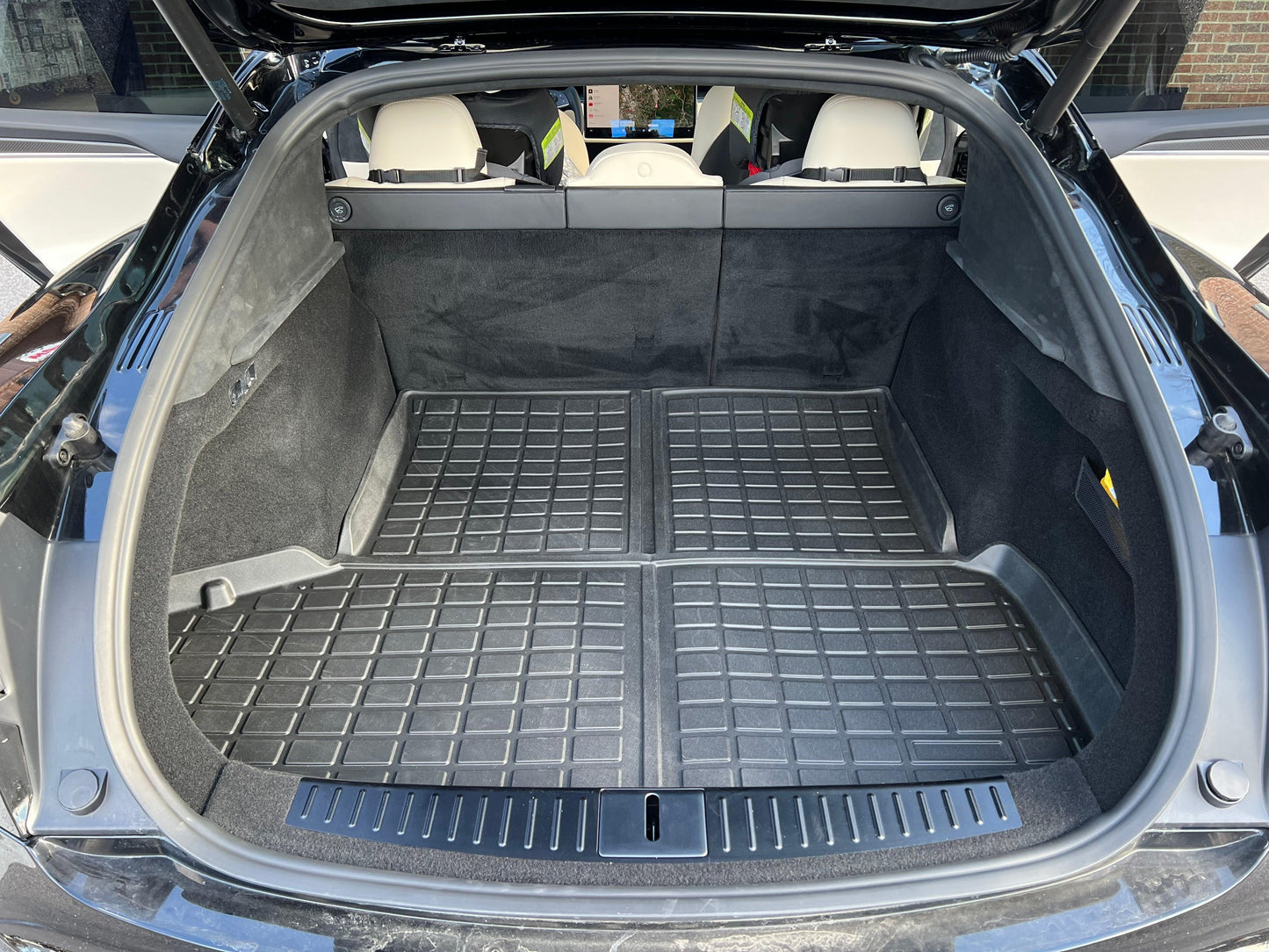 2021-2024 Tesla Model S Floor Mats & Rear Trunk Mat Set