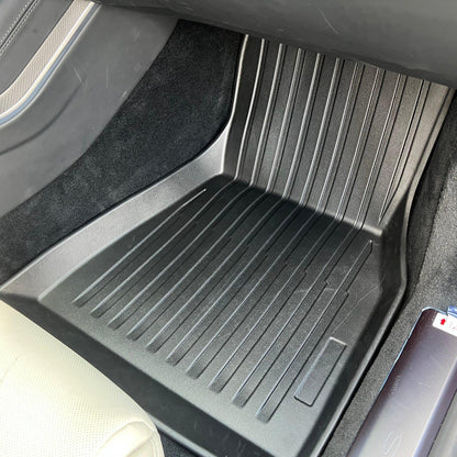 2021-2024 Tesla Model S Floor Mats & Rear Trunk Mat Set