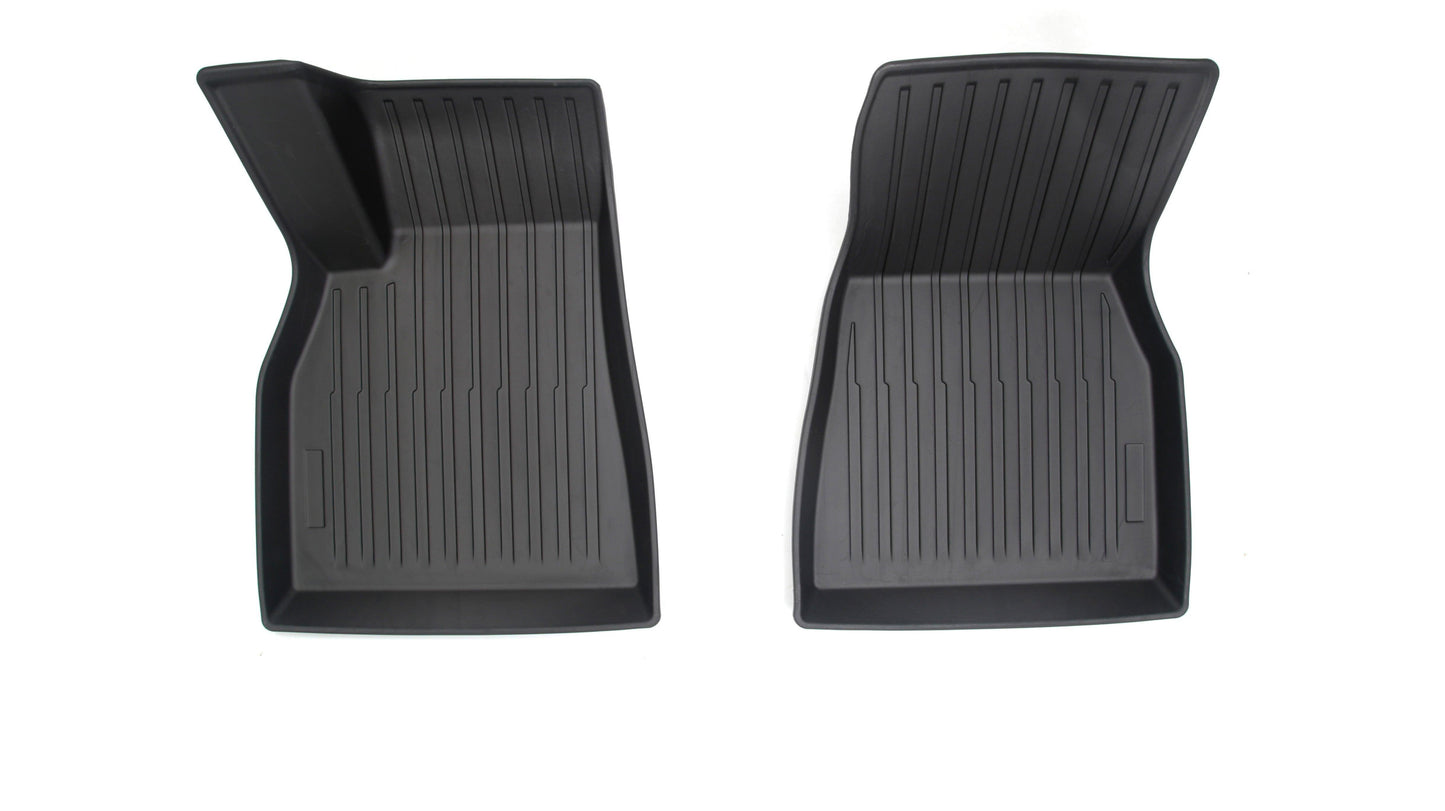2021-2024 Tesla Model S Floor Mats Full Set (Plaid and Long Range)