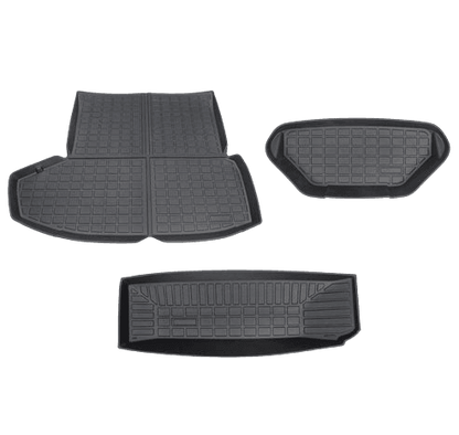 2021-2024 Tesla Model S Rear Trunk & Trunk Well & Front Trunk Mats Set