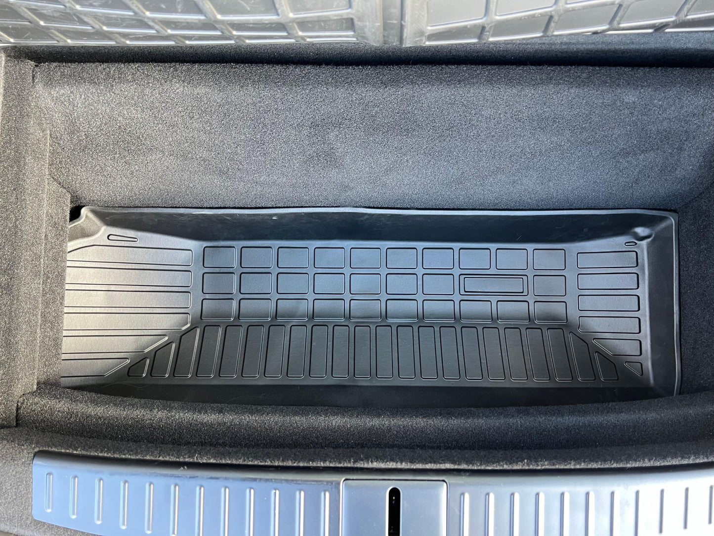 2021-2024 Tesla Model S Rear Trunk & Trunk Well & Front Trunk Mats Set