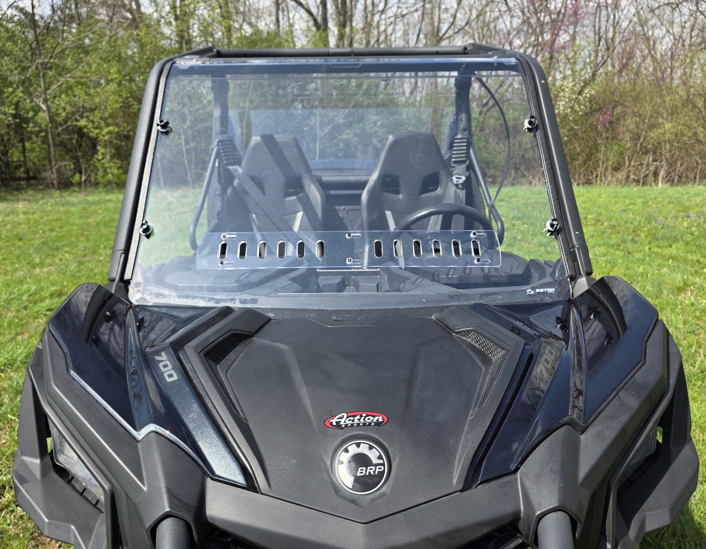 2021+ Can-Am Commander - 1-Piece, Front Windshield