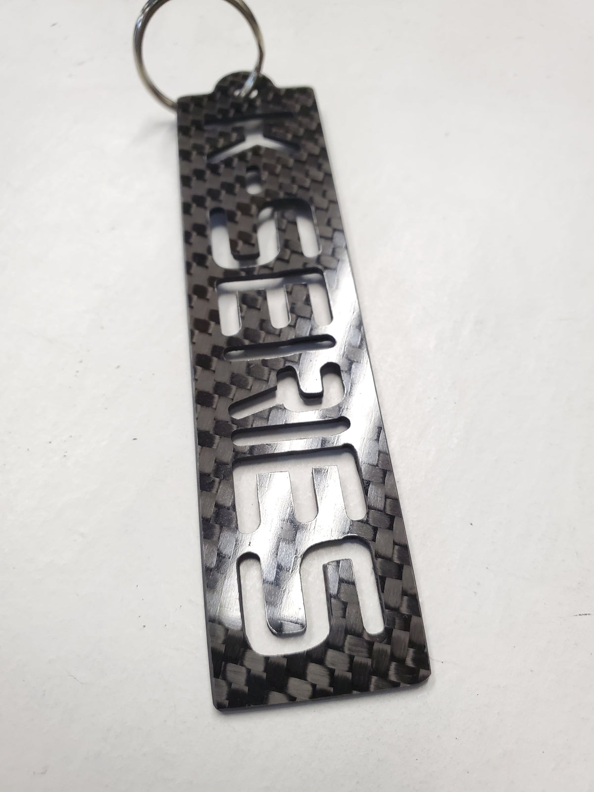 K-Series carbon fiber vustom keychain lanyard gift