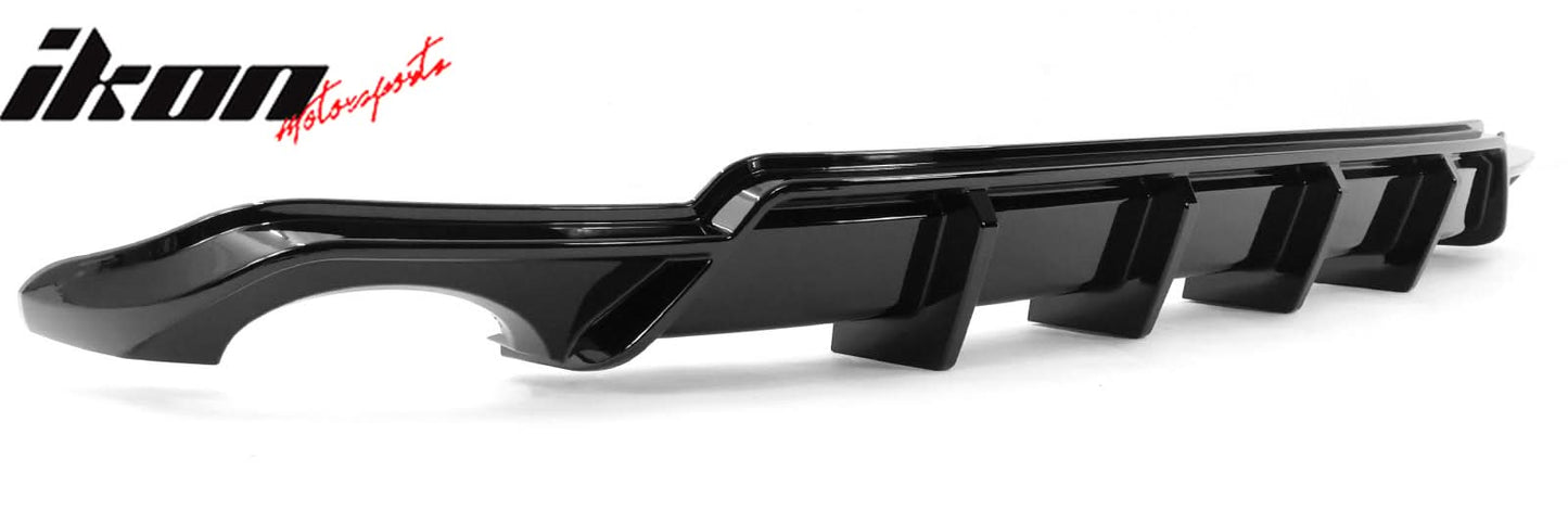 2022-2024 Honda Civic FE-C Style Rear Bumper Lip Diffuser Gloss Black