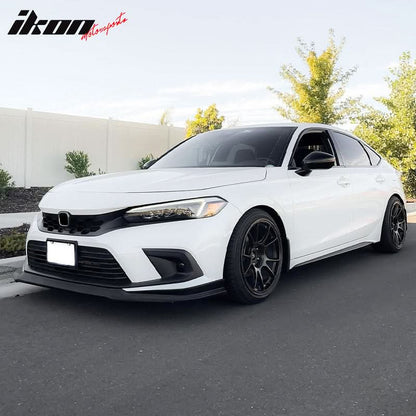 2022-2024 Honda Civic 11th Gen Front Lip IK2 Style Unpainted Black