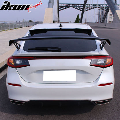 2022-2024 Honda Civic Type R Gloss Trunk Spoiler Mounting Plate ABS