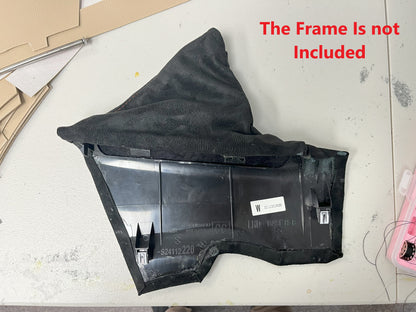 Custom Made Suede Emergency Brake Boot for Subaru BRZ 2022 - 2024 Red Stitching