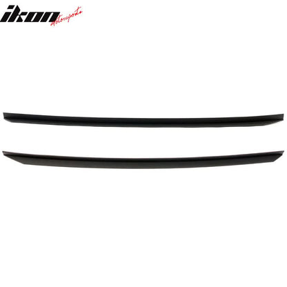 2022-2025 Subaru BRZ STI Style Black ABS Front Lip Cover Rear Apron